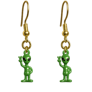 Alien Earrings